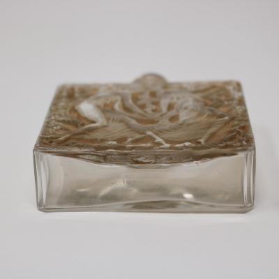 Rene Lalique Glass Lelegance Perfume Bottle