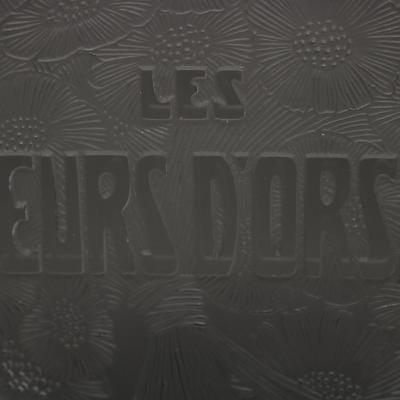 Rene Lalique Glass Les Fleurs DOrsay Advertising Sign