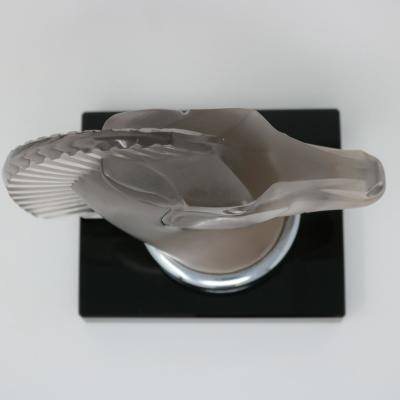 Rene Lalique Glass Longchamp B Horse Head Mascot