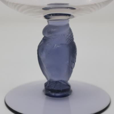 Rene Lalique Glass Rapace Champagne Glass