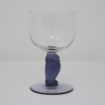 Rene Lalique Glass Rapace Drinking Glass