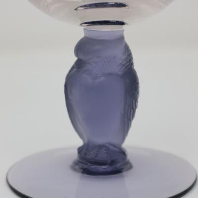 Rene Lalique Glass Rapace Drinking Glass