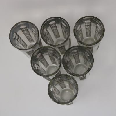 Rene Lalique Glass Shot Glasses Set of 6 Boxed