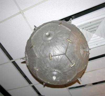 Rene Lalique Important French Art Deco Chandelier by Rene Lalique