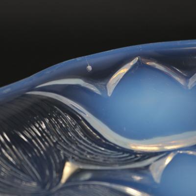 Rene Lalique Opalescent Glass Campanules Plate