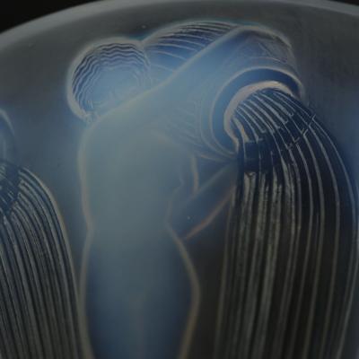 Rene Lalique Opalescent Glass Danaides Vase