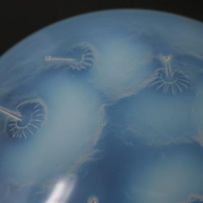 Rene Lalique Opalescent Glass Houppes Box