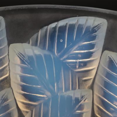 Rene Lalique Opalescent Glass Moissac Vase