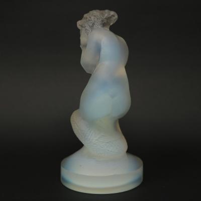 Rene Lalique Opalescent Glass Naiade Statuette