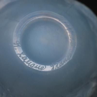 Rene Lalique Opalescent Glass Oleron Vase