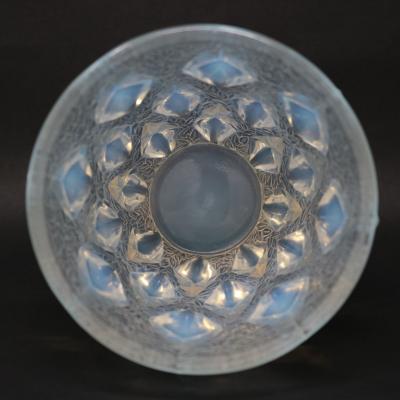 Rene Lalique Opalescent Glass Rampillon Vase