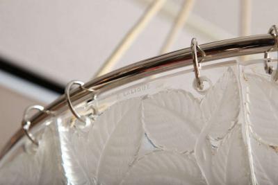 Rene Lalique R Lalique Chandelier Feuilles de Charmes 