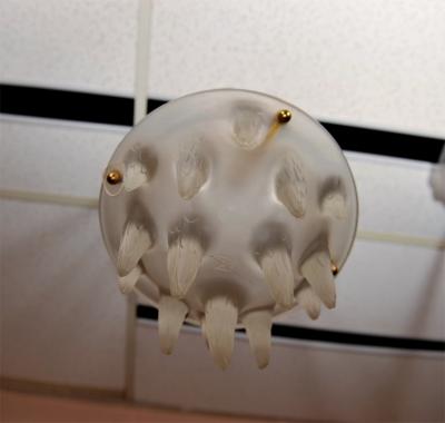 Rene Lalique RENE LALIQUE Chandelier Stalactites 