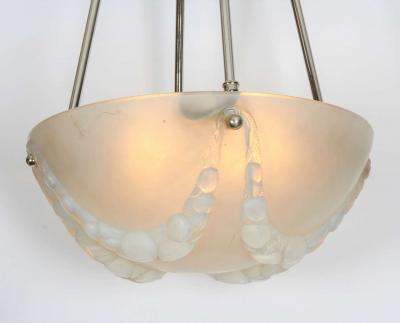 Rene Lalique Rene Lalique Villeneuve Chandelier