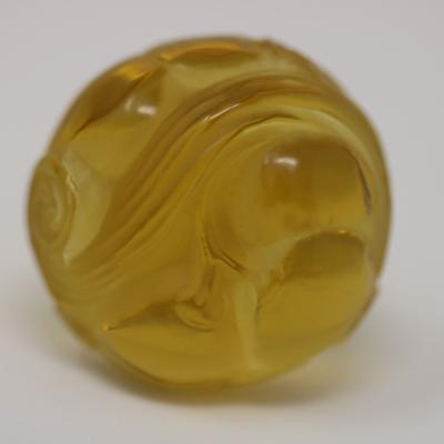 Rene Lalique Yellow Amber Glass Marienthal Decanter