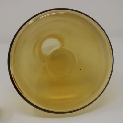 Rene Lalique Yellow Amber Glass Marienthal Decanter