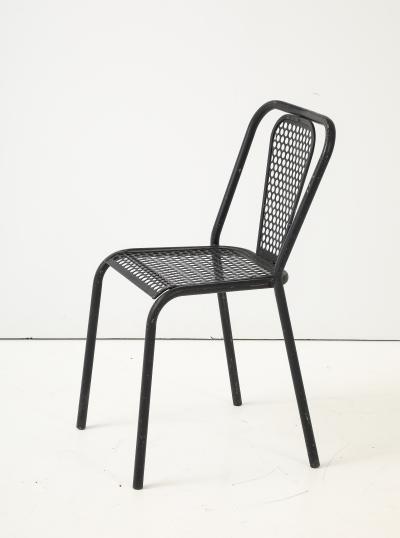 Rene Malaval Set of 6 Rene Malaval Metal Dining Chairs