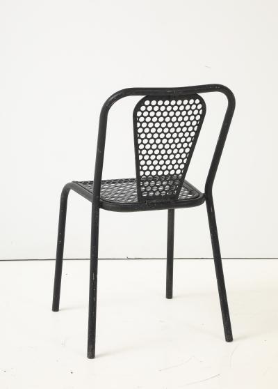 Rene Malaval Set of 6 Rene Malaval Metal Dining Chairs