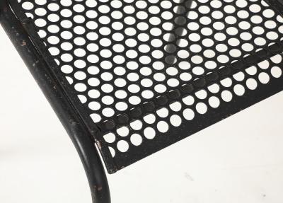 Rene Malaval Set of 6 Rene Malaval Metal Dining Chairs