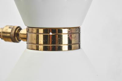 Rene Mathieu Ren Mathieu Diabolo Wall Lamp for Lunel France 1950s