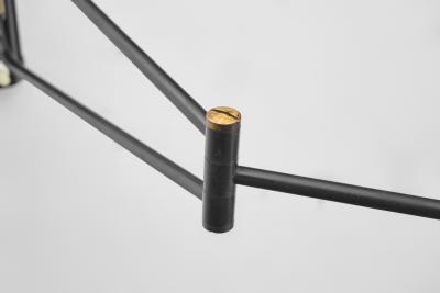 Rene Mathieu Ren Mathieu Diabolo Wall Lamp for Lunel France 1950s