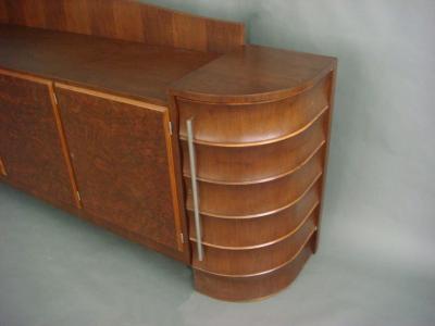 Rene Prou French Art Deco Sideboard by Rene Prou