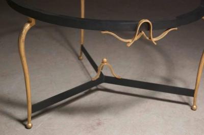 Rene Prou Ren Prou Gilt Iron Coffee Table