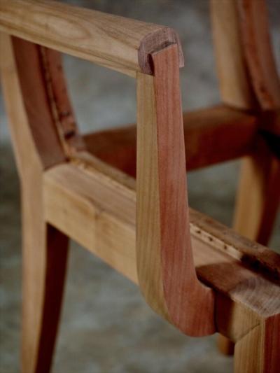 Rene Prou Rene Prou Armchairs in Walnut 2 Pairs