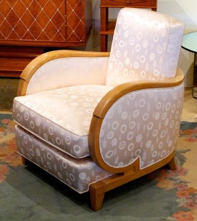 Rene Prou Rene Prou Single Art Deco Club Chair