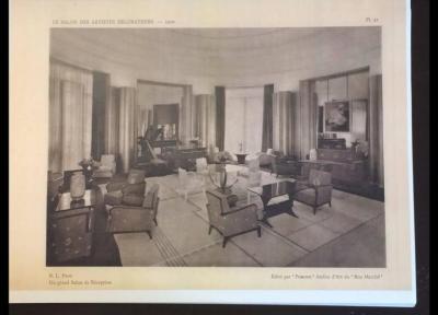 Rene Prou Rene Prou Single Art Deco Club Chair
