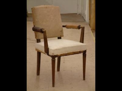 Rene Prou Rene Prou pair of armchairs