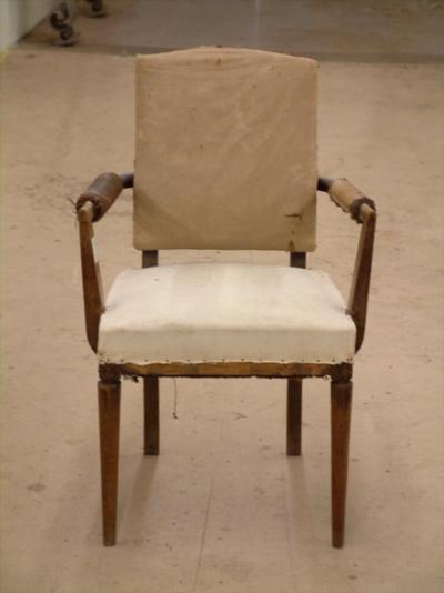 Rene Prou Rene Prou pair of armchairs