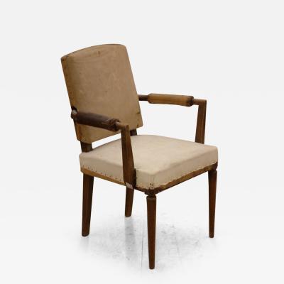 Rene Prou Rene Prou pair of armchairs