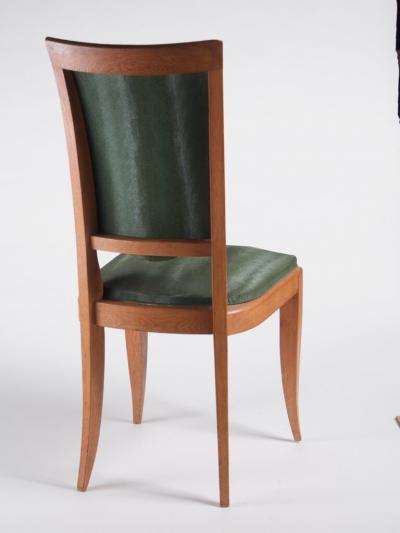 Rene Prou Rene Prou style set of 6 dining chairs