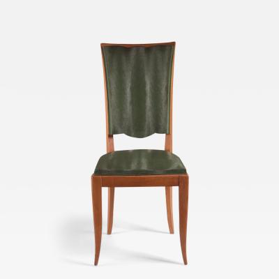 Rene Prou Rene Prou style set of 6 dining chairs