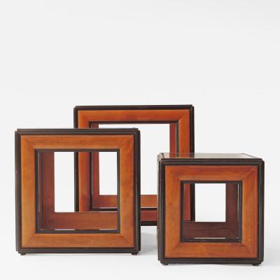 Renzo Mongiardino Arch Renzo Mongiardino nesting tables Italy 1970s