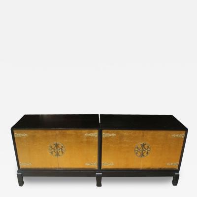 Renzo Rutili Attributed to Renzo Rutili for Johnson Furniture Asian Motif Cabinet