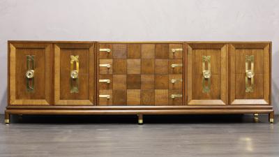 Renzo Rutili Renzo Rutili for John Stuart Johnson Furniture Large Sideboard in Walnut