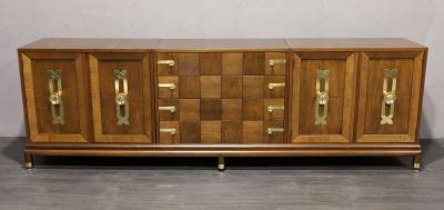 Renzo Rutili Renzo Rutili for John Stuart Johnson Furniture Large Sideboard in Walnut