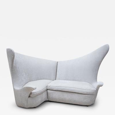 Renzo Zavanella Sculptural Sofa by Renzo Zavanella 1900 1988 Italy