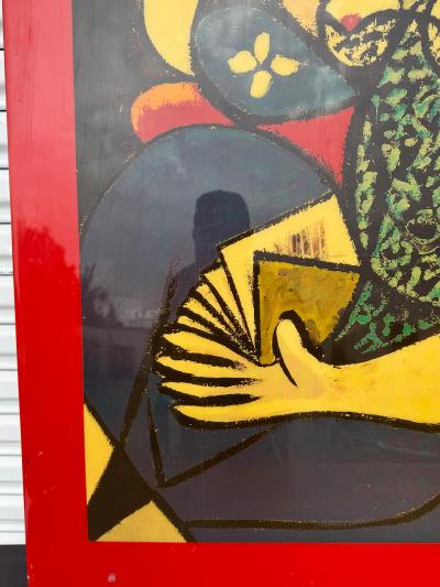 Reproduction Picasso Lacquered Poster on Board 45 x 33