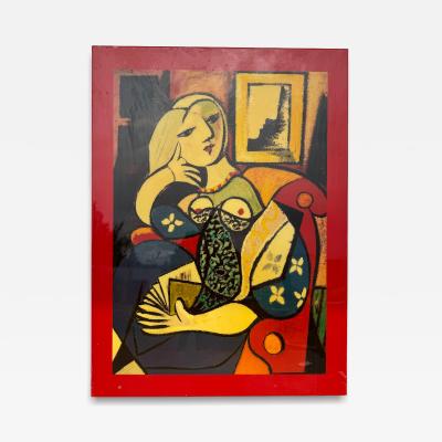 Reproduction Picasso Lacquered Poster on Board 45 x 33