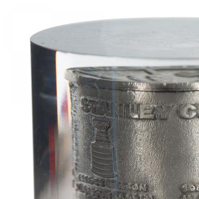 Resin and Metal Islanders Hockey Paperweight