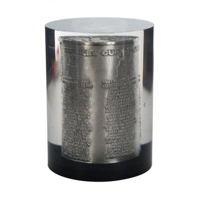 Resin and Metal Islanders Hockey Paperweight