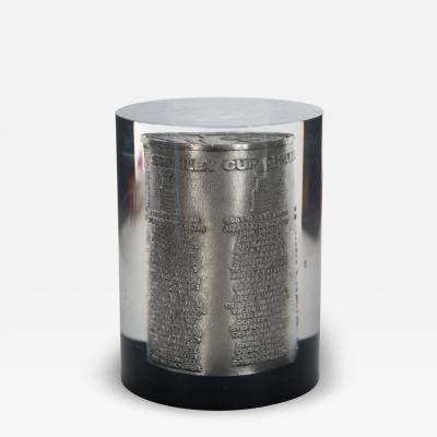 Resin and Metal Islanders Hockey Paperweight