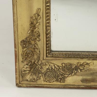Restauration Period Giltwood Mirror