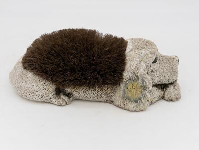 Resting Dog Figural Brush England 1960s