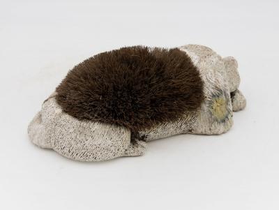Resting Dog Figural Brush England 1960s