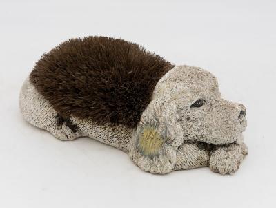 Resting Dog Figural Brush England 1960s