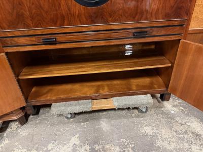 Restored Art Deco Bar Custom Design with Unique Features